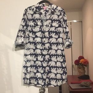 Lilly Pulitzer elephant dress